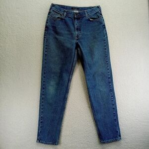 VTG Lizwear Jeans Womens 14R (32x32) High Rise‎ Cotton Denim Medium Wash
